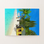 Tropisch landschap legpuzzel (Horizontaal)