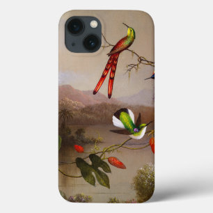 Tropisch landschap met tien kolibries kop Case-Mate iPhone case