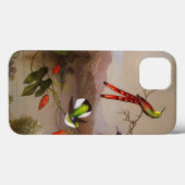 Tropisch landschap met tien kolibries kop Case-Mate iPhone case (Achterkant (horizontaal))
