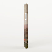 Tropisch landschap met tien kolibries kop iPhone hoesje (Rechterkant)