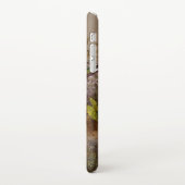 Tropisch landschap met tien kolibries kop iPhone hoesje (Linkerkant)