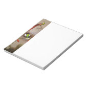 Tropisch landschap met tien kolibries kop notitieblok (Linkerzijde)