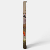 Tropisch landschap met tien kolibries kop samsung galaxy hoesje (Linkerkant)