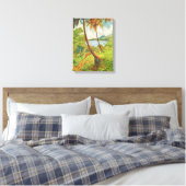 Tropisch landschap op Martinique (Charles Laval) Canvas Afdruk (Insitu (Slaapkamer))