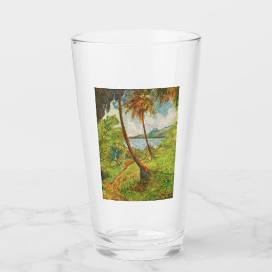 Tropisch landschap op Martinique (Charles Laval) Glas (Voorkant)