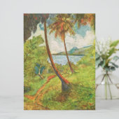 Tropisch landschap op Martinique (Charles Laval) Kaart (Staand voorkant)
