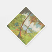 Tropisch landschap op Martinique (Charles Laval) Servet (Hoek)