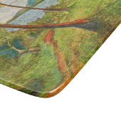 Tropisch landschap op Martinique (Charles Laval) Snijplank (Hoek)