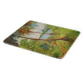 Tropisch landschap op Martinique (Charles Laval) Snijplank (Hoek)