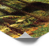 Tropisch landschap poster (Hoek)