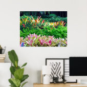 Tropisch landschap poster (Thuiskantoor)