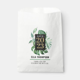 Tropisch leder van 2021 Afstuderen | Dank u wel Bedankzakje