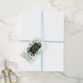 Tropisch leder van 2021 Afstuderen | Dank u wel Cadeaulabel (Met Touw)