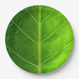 Tropisch leder verwijderbare papieren Borden Bordje