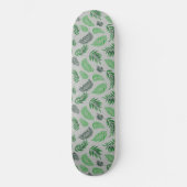 Tropisch lederen patroon 11 persoonlijk skateboard (Voorkant)