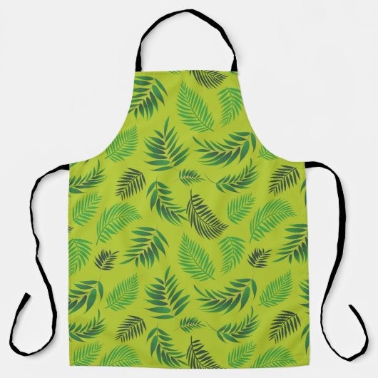 Tropisch lederen patroon 12 schort (Voorkant)