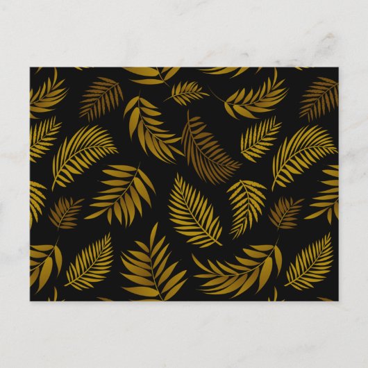 Tropisch lederen patroon 14 briefkaart (Voorkant)