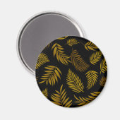 Tropisch lederen patroon 14 magneet (Voorkant / Achterkant)