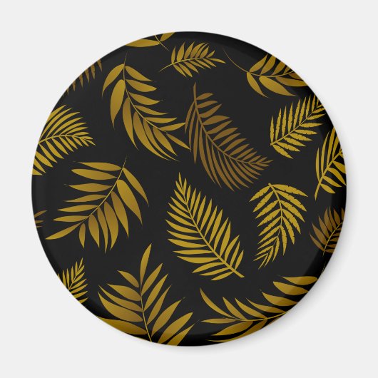 Tropisch lederen patroon 14 magneet (Voorkant)