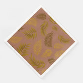 Tropisch lederen patroon 15 servet (Hoek)