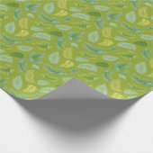 Tropisch lederen patroon 16 cadeaupapier (Hoek)