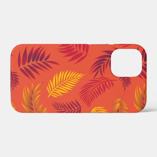 Tropisch lederen patroon 18 Case-Mate iPhone case (Achterkant (horizontaal))