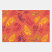 Tropisch lederen patroon 18 inpakpapier vel (Voorkant 3)