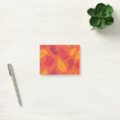 Tropisch lederen patroon 18 post-it® notes (Kantoor)
