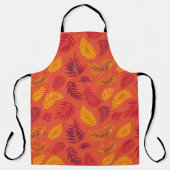 Tropisch lederen patroon 18 schort (Voorkant)