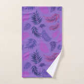 Tropisch lederen patroon 19 bad handdoek (Handdoek)