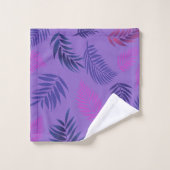 Tropisch lederen patroon 19 bad handdoek (Wasdoekje)