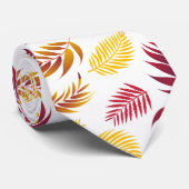 Tropisch lederen patroon 20 stropdas (Opgerold)