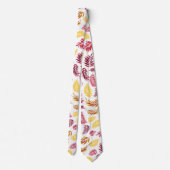 Tropisch lederen patroon 20 stropdas (Achterkant)