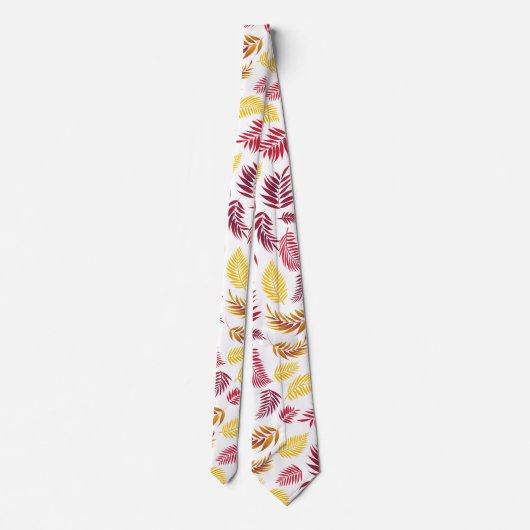 Tropisch lederen patroon 20 stropdas (Achterkant)