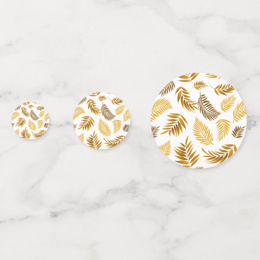 Tropisch lederen patroon 22 confetti (Achterkanten)