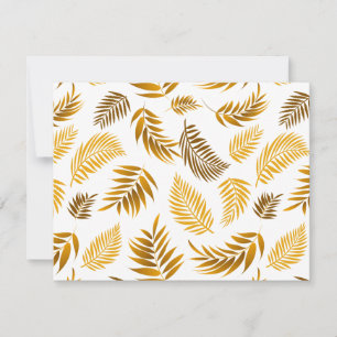 Tropisch lederen patroon 22 notitiekaartje