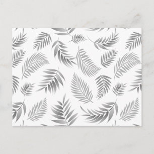 Tropisch lederen patroon 3 briefkaart