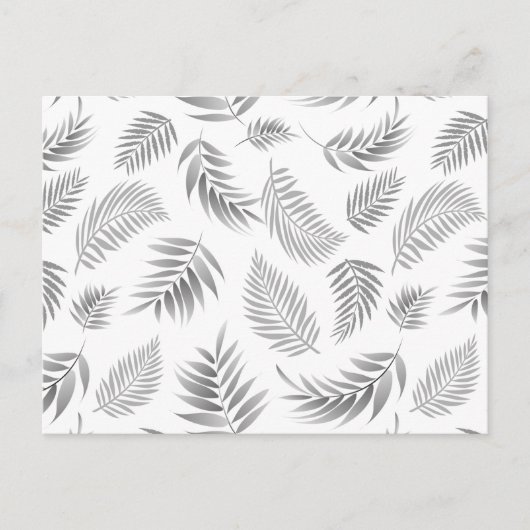 Tropisch lederen patroon 3 briefkaart (Voorkant)