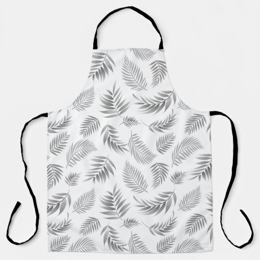 Tropisch lederen patroon 3 schort (Voorkant)