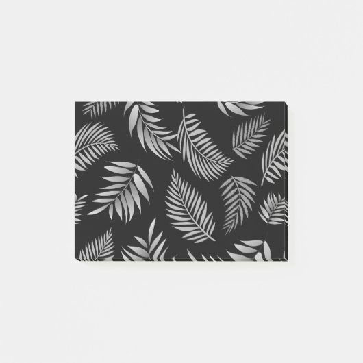 Tropisch lederen patroon 4 post-it® notes (Voorkant)