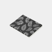 Tropisch lederen patroon 4 post-it® notes (Schuin)