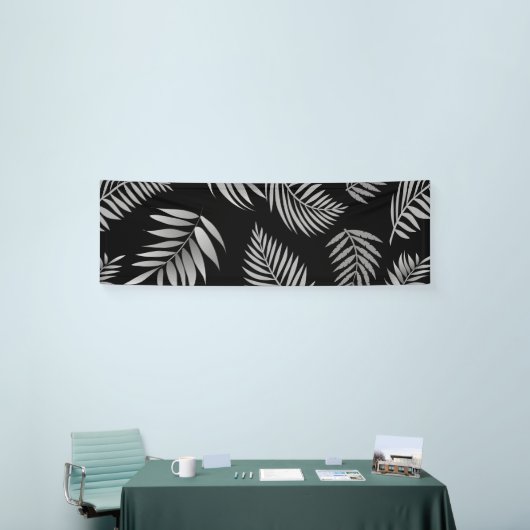 Tropisch lederen patroon 4 spandoek (Beurs)