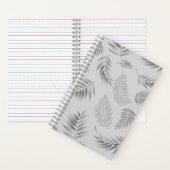 Tropisch lederen patroon 5 notitieboek (Binnen)