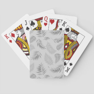 Tropisch lederen patroon 5 pokerkaarten