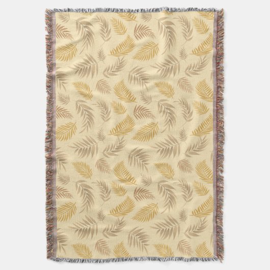 Tropisch lederen patroon 6 deken (Voorkant Verticaal)