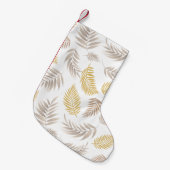 Tropisch lederen patroon 7 kleine kerstsok (Voorkant (Hangend))