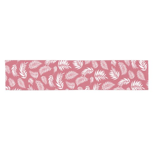 Tropisch lederen patroon 8 korte tafelloper (Horizontaal)