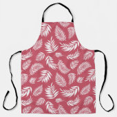 Tropisch lederen patroon 8 schort (Voorkant)