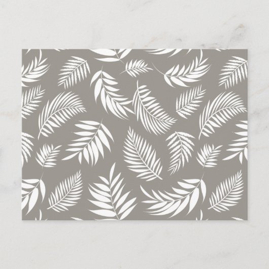 Tropisch lederen patroon 9 briefkaart (Voorkant)