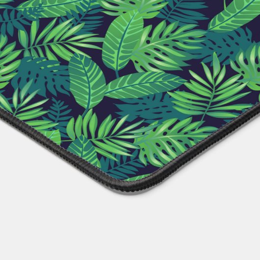 Tropisch lederen patroon bureaumat (Hoek)